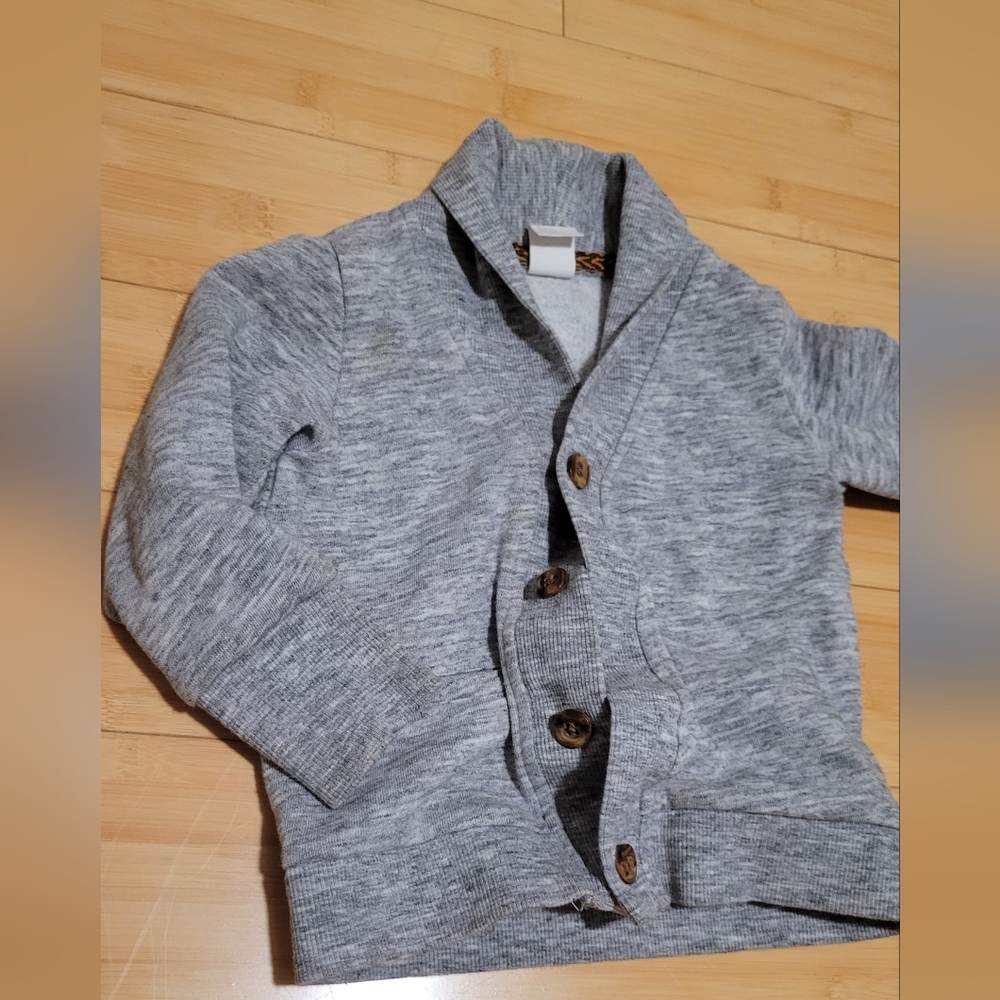H&M Kids boys shawl collar cardigan 12-18 mos